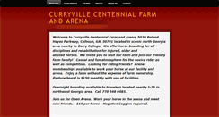 Desktop Screenshot of curryvillefarmandarena.com